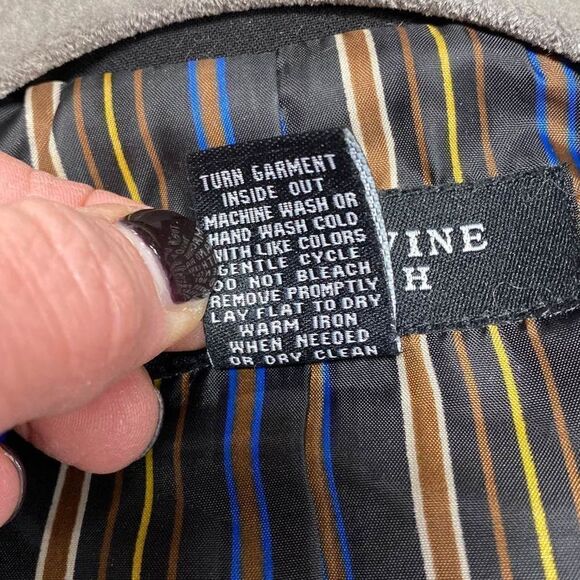 Larry Levine Stretch Black Blazer Size Small New - Picture 5 of 5